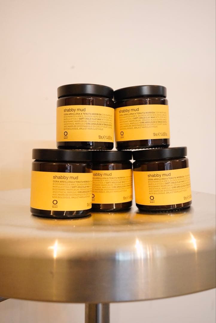 O-way shabby mud ヘアスタイリングバーム5個