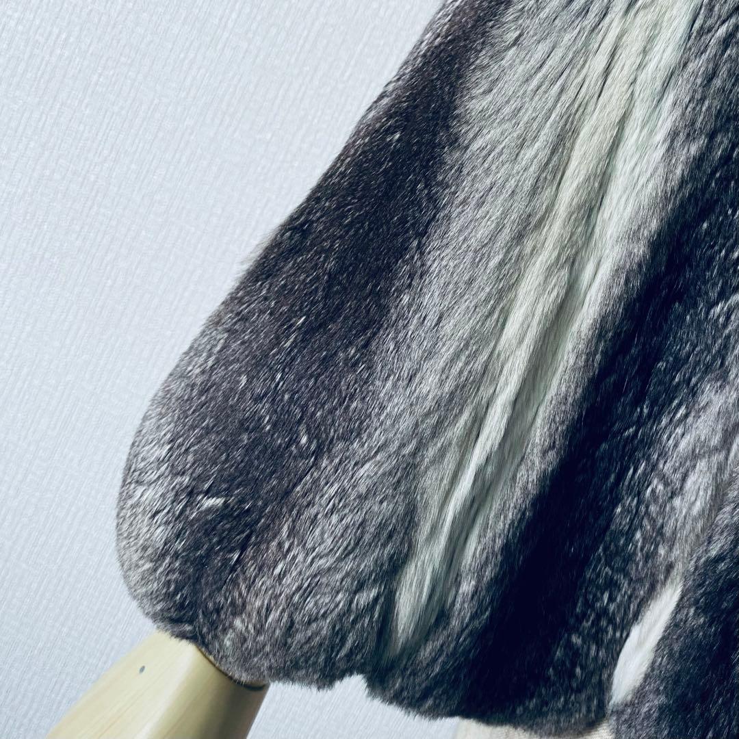 新品同様✨◆THE BANG◆200万 デンマーク王室御用達チンチラケープコート