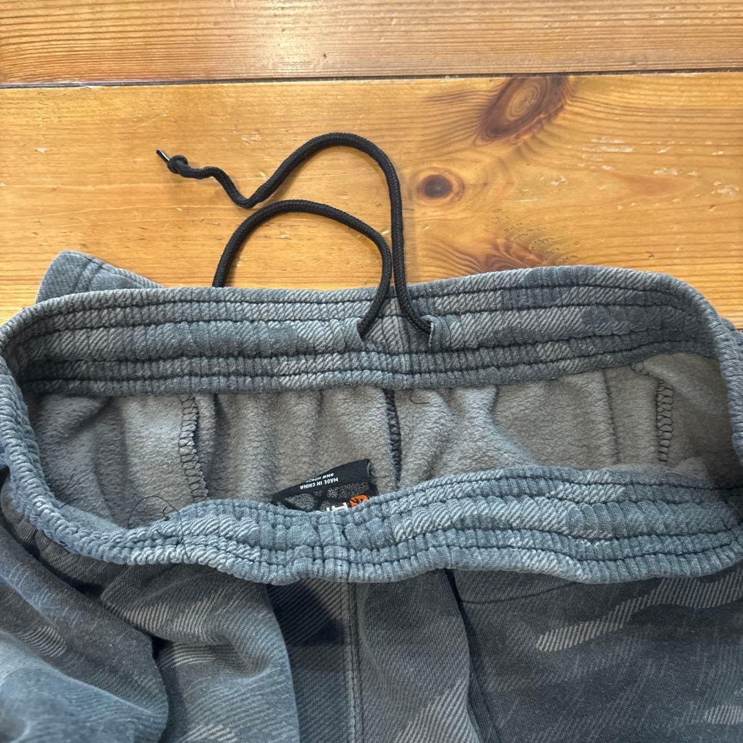 AND1 スウェット カーゴパンツ NBA ストレート迷彩ロゴ刺繍90s