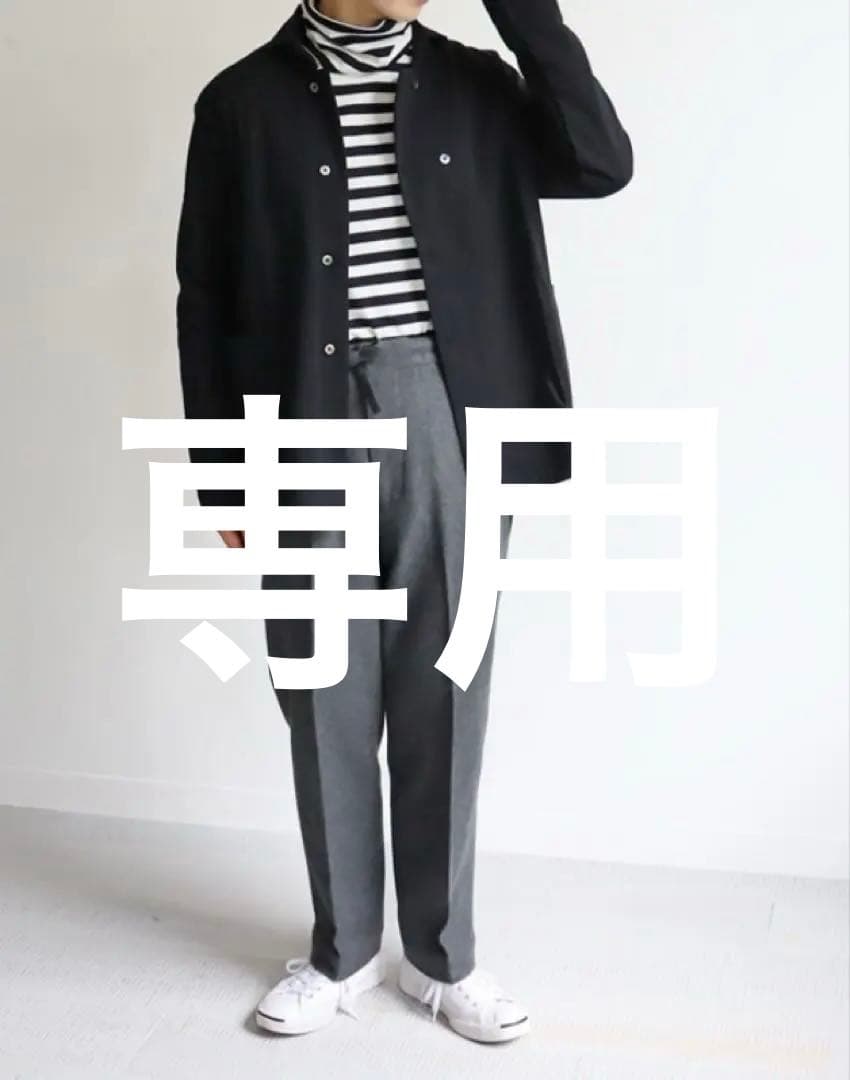 パンツ HATSKI / Easy Wool Slacks