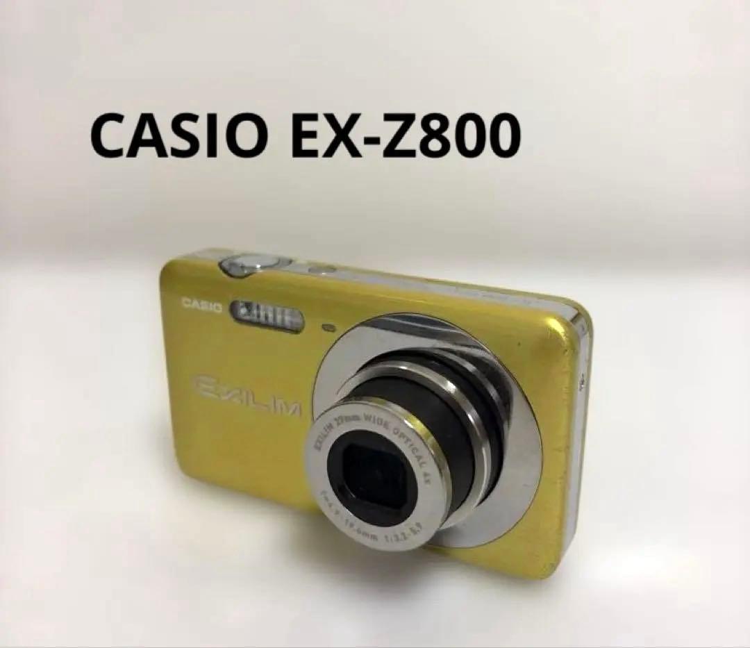 【動作確認済み】CASIO EXILIM EX-Z800 イエロー