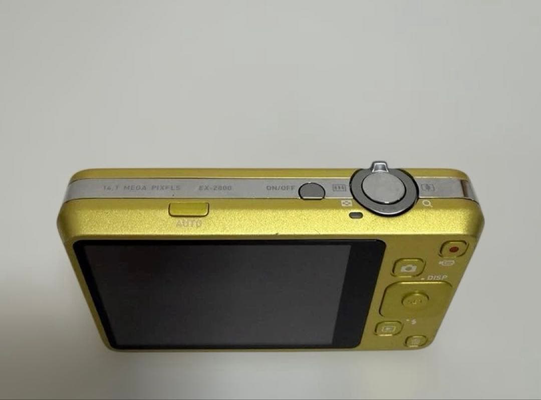 【動作確認済み】CASIO EXILIM EX-Z800 イエロー