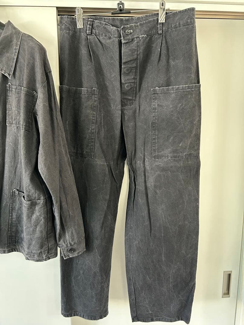 s*o様 ソ連/ロシア プリズナー ワーク　ミリタリー　セットアップ　ブラック