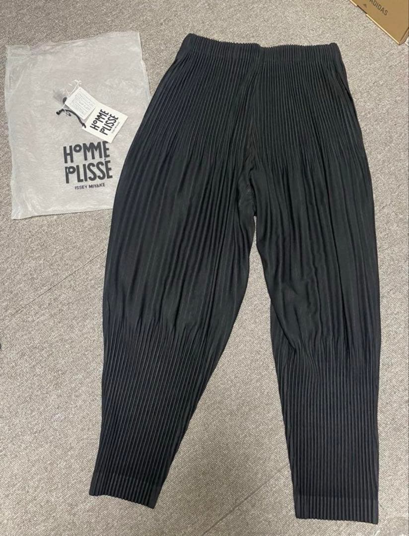HOMME PLISSE プリーツ サルエルパンツ サイズ1