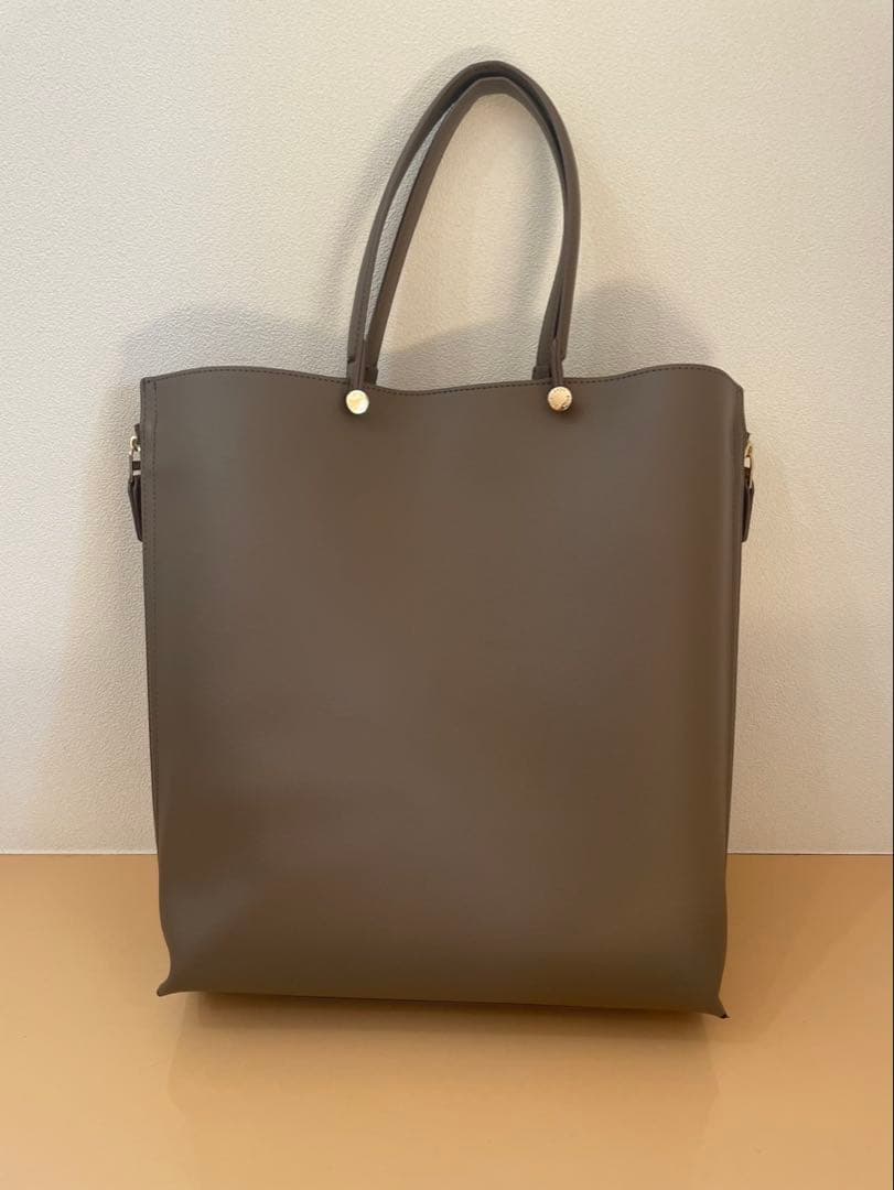 【E’POR】ロペエポール【A4対応】サイドジップ縦型トートバック