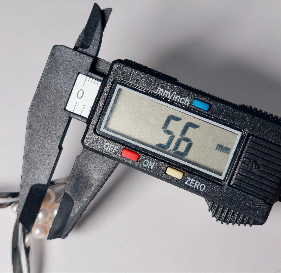 【極美品 最高級】ミキモト ブローチ パール リボン 5珠 皇室御用達