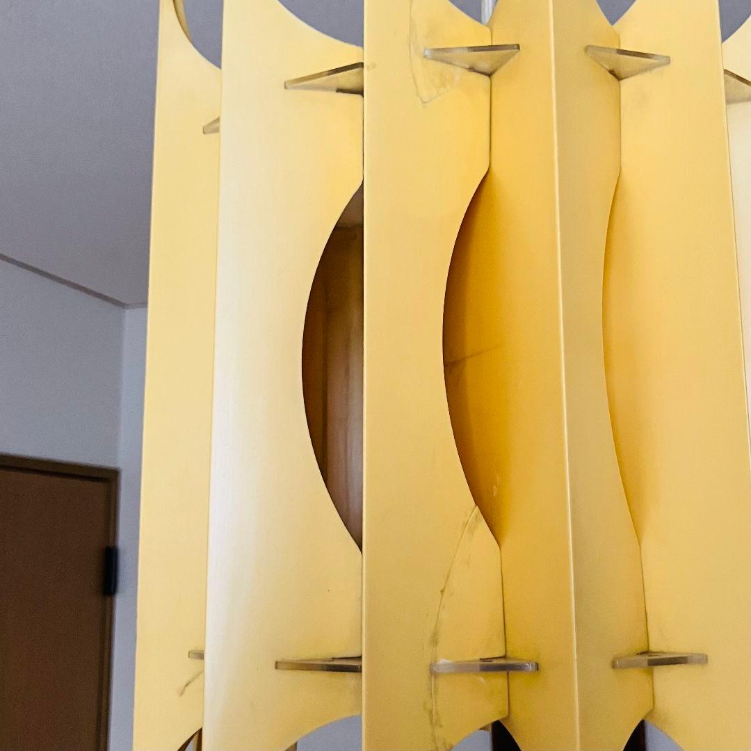 70'S デンマーク製「フラットパック」ペンダントライト ×2 スペースエイジ