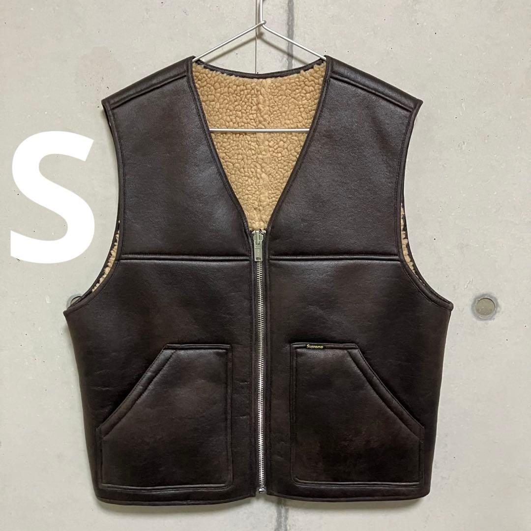 トップス Supreme Reversible Faux Shearling Vest