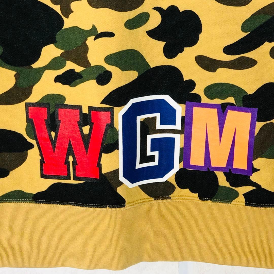 【人気デザイン】アベイシングエイプ シャークスウェット サルカモ Mサイズ