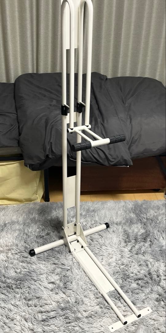 サイクルロッカー 自立型縦置きスタンド｜CS-650 WHITE