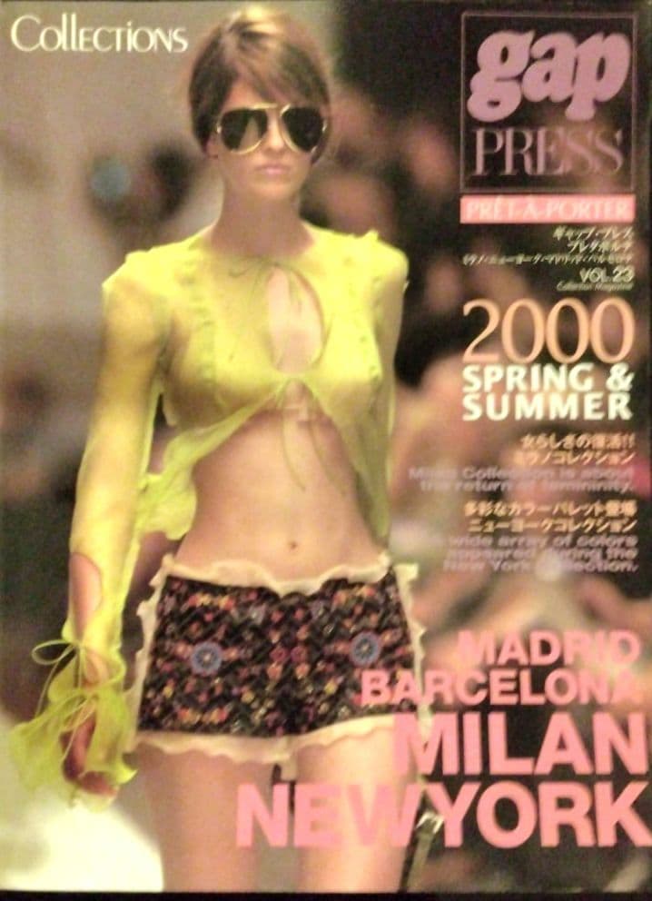 ♪2000 gap press S＆Sミラノ ニューヨークマドリッド バルセロナ