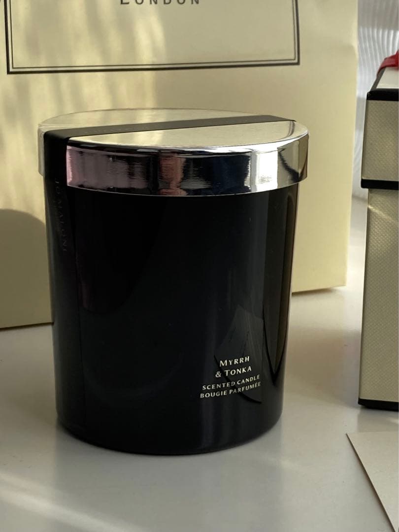 【新品未使用】Jo MALONE ホームキャンドル ミルラ&トンカ