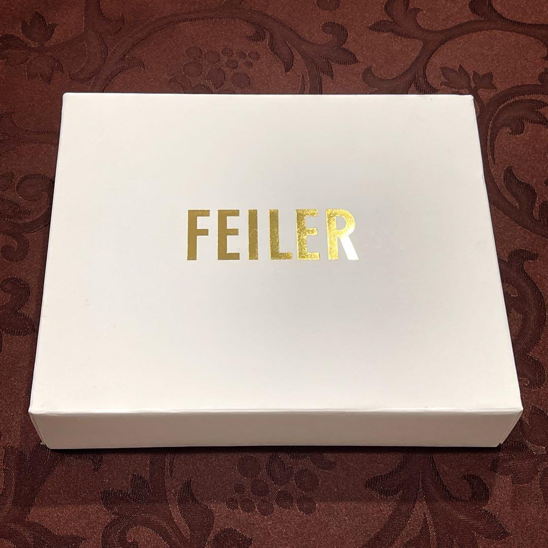 新品 フェイラー FEILER ハイジ HEIDI メガネケース 眼鏡ケース 紺