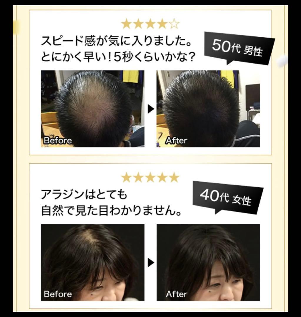 薄毛ハゲ隠しヘアスプレーaladin 200g 3本セット