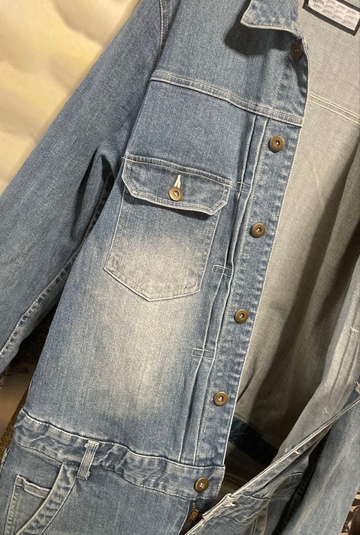 AKERICO アケリコ 2ndタイプ オールインワン ツナギ ヴィンテージ