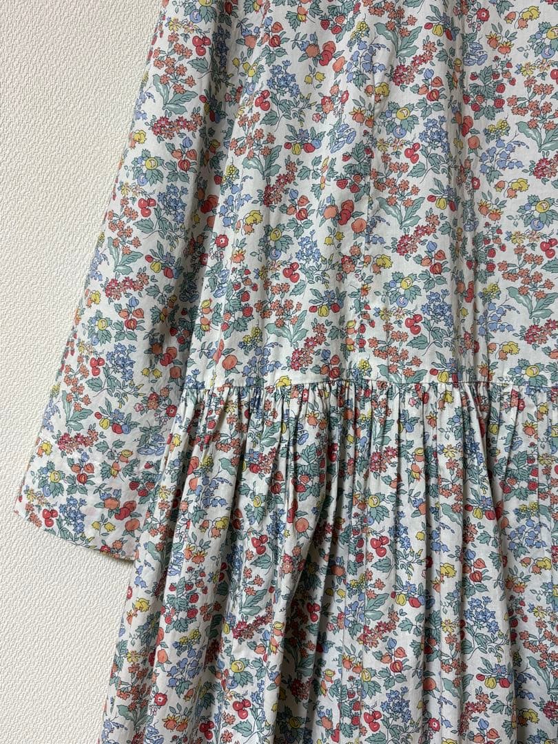 フラワー【Gauze#】リバティスイッチングワンピース 価格30,800円