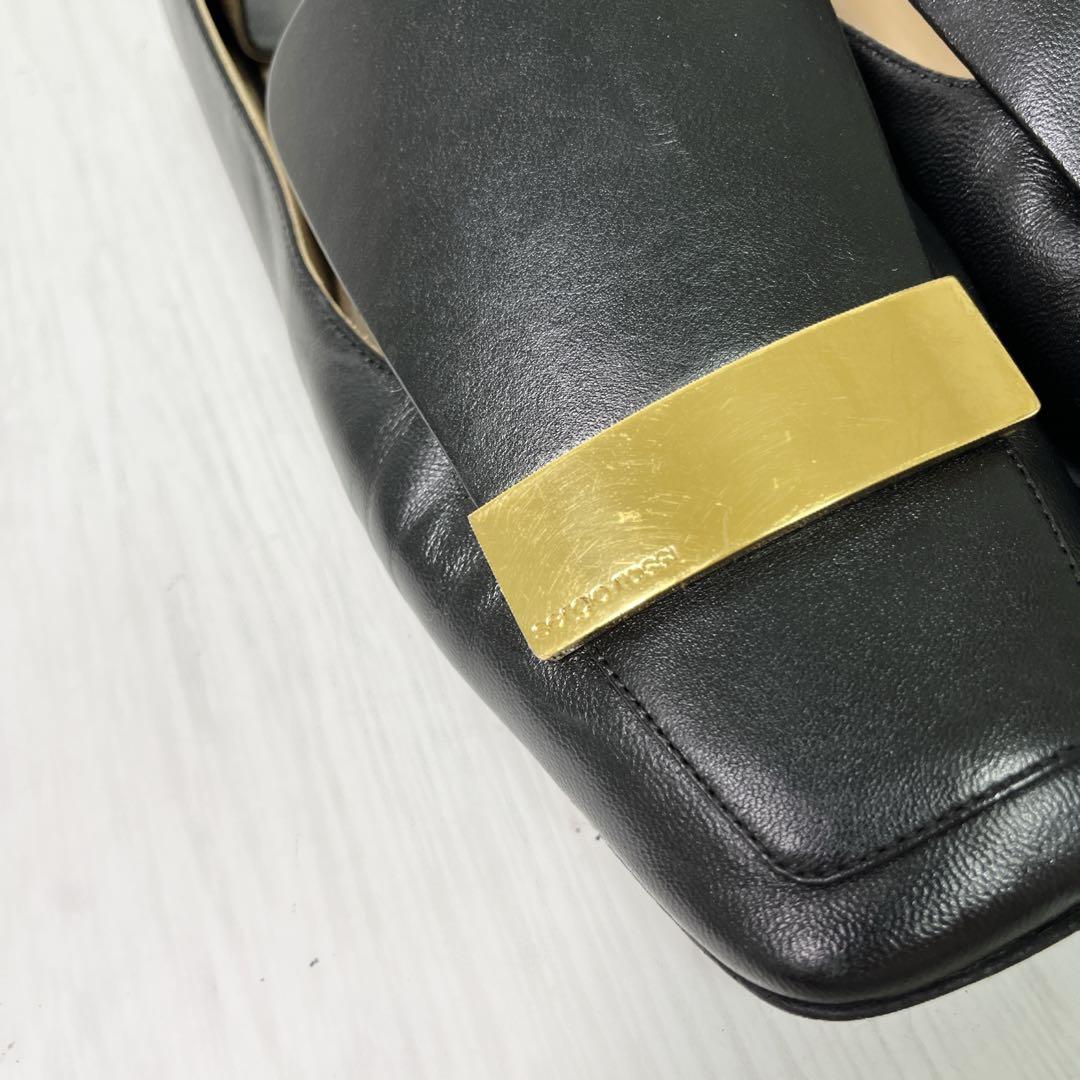 セルジオロッシ SR1 37 バレリーナ フラットパンプス