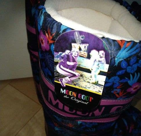 ナタ　　★新品★タグ付き★Moon Boot★アイコンナイロンスノーブーツ