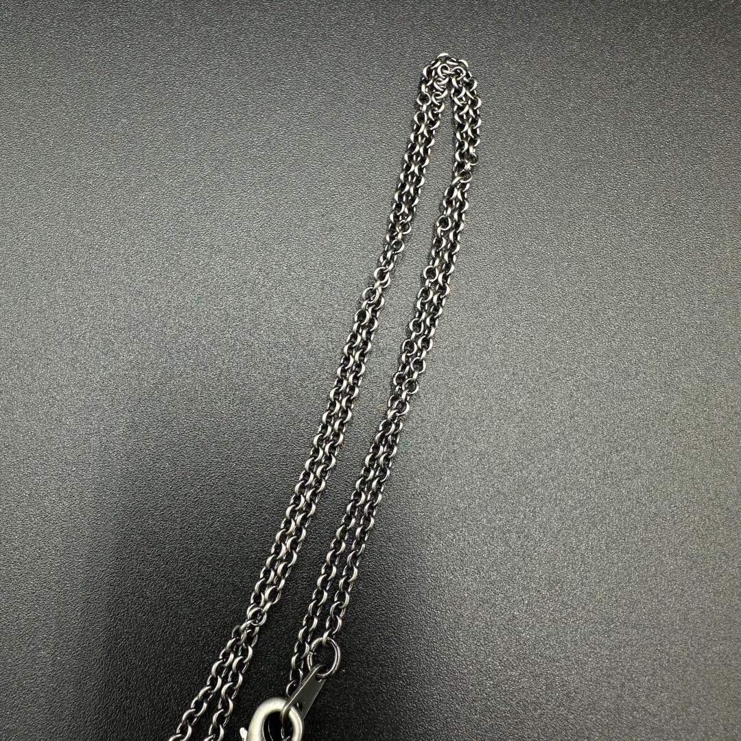 Vivienne Westwood ネックレス シルバー ブラック色 r8124