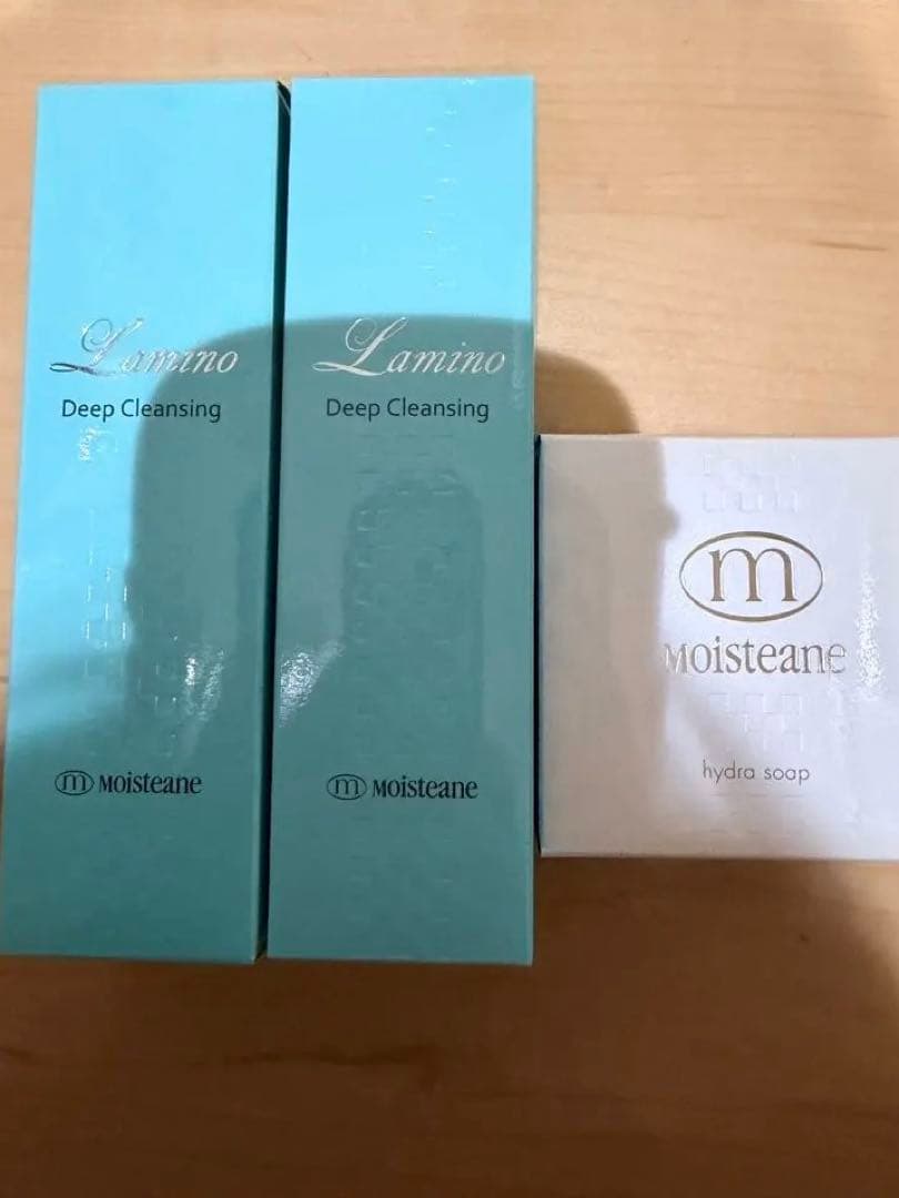 モイスティーヌ✴︎ラミノ　ディープクレンジング2本&ヒドラソープ90g