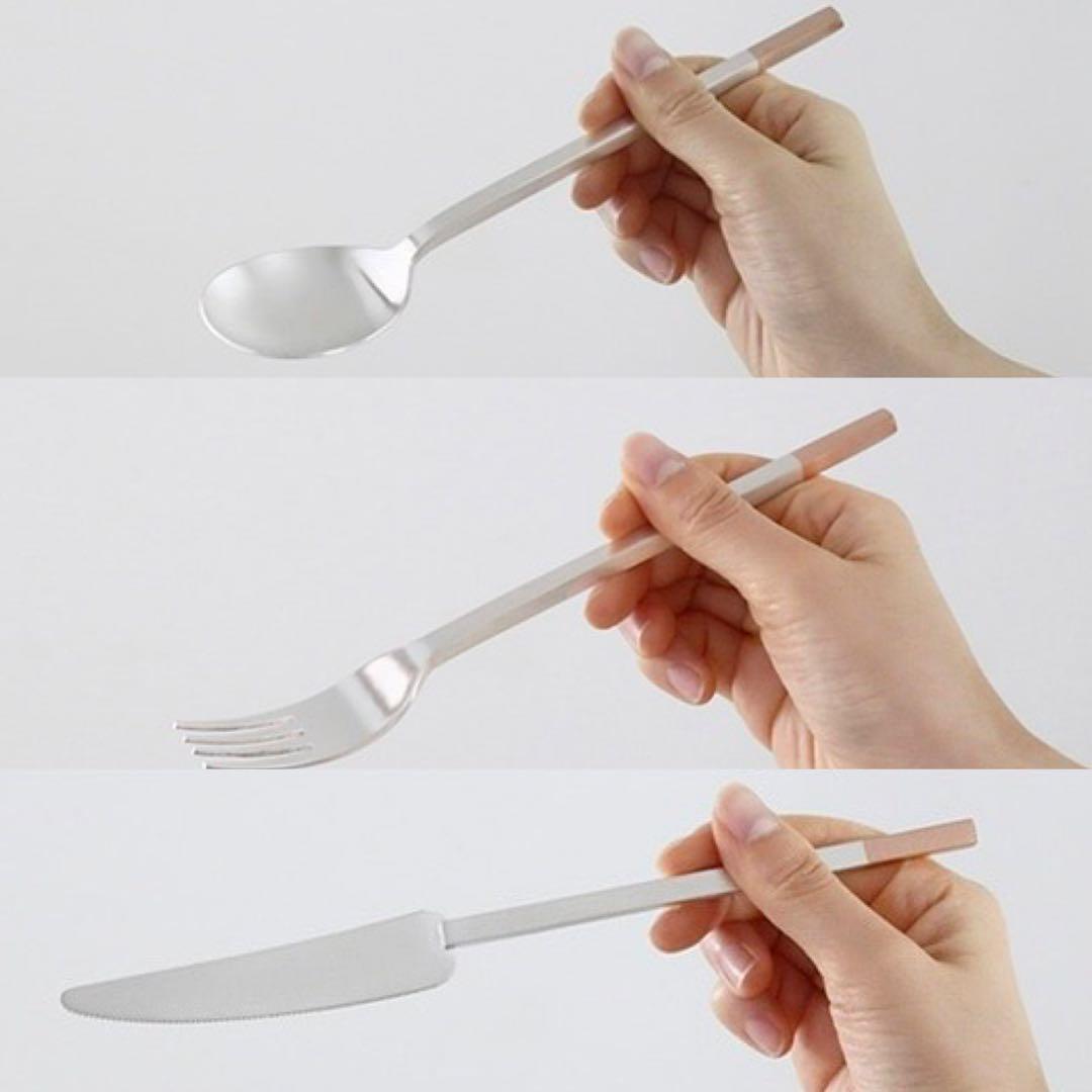 工房アイザワ　純銅洋食器 銀仕上 カトラリーセット