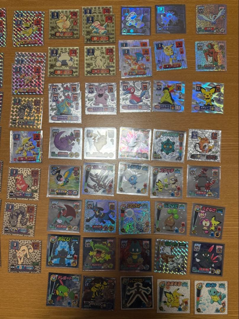 ポケモンシール　ポケモン最強シール烈伝　引退品　アマダ他