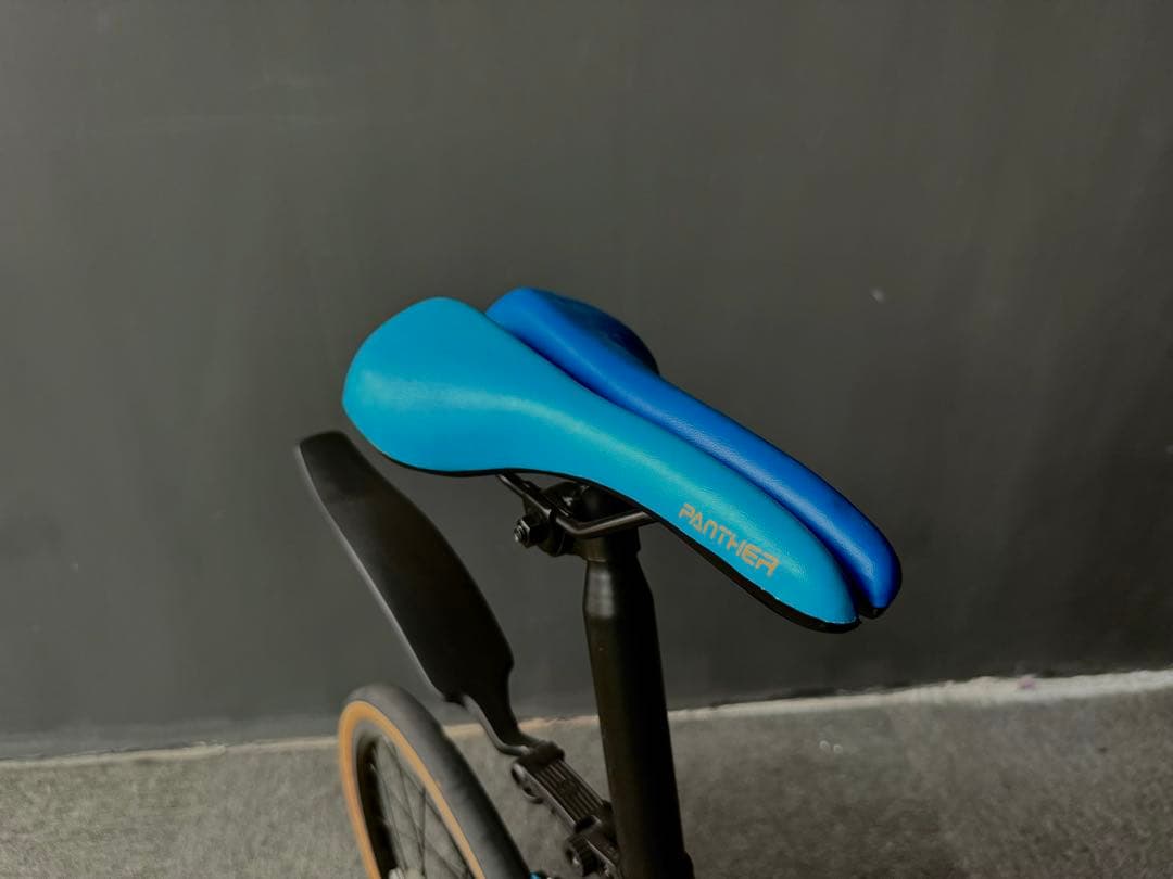 美品 新品未使用 Panther 20インチ折りたたみ自転車 スカイブルー