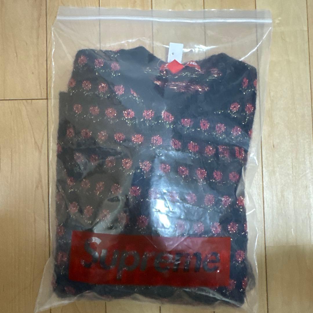Supreme Flowers llic Sweater Mサイズ