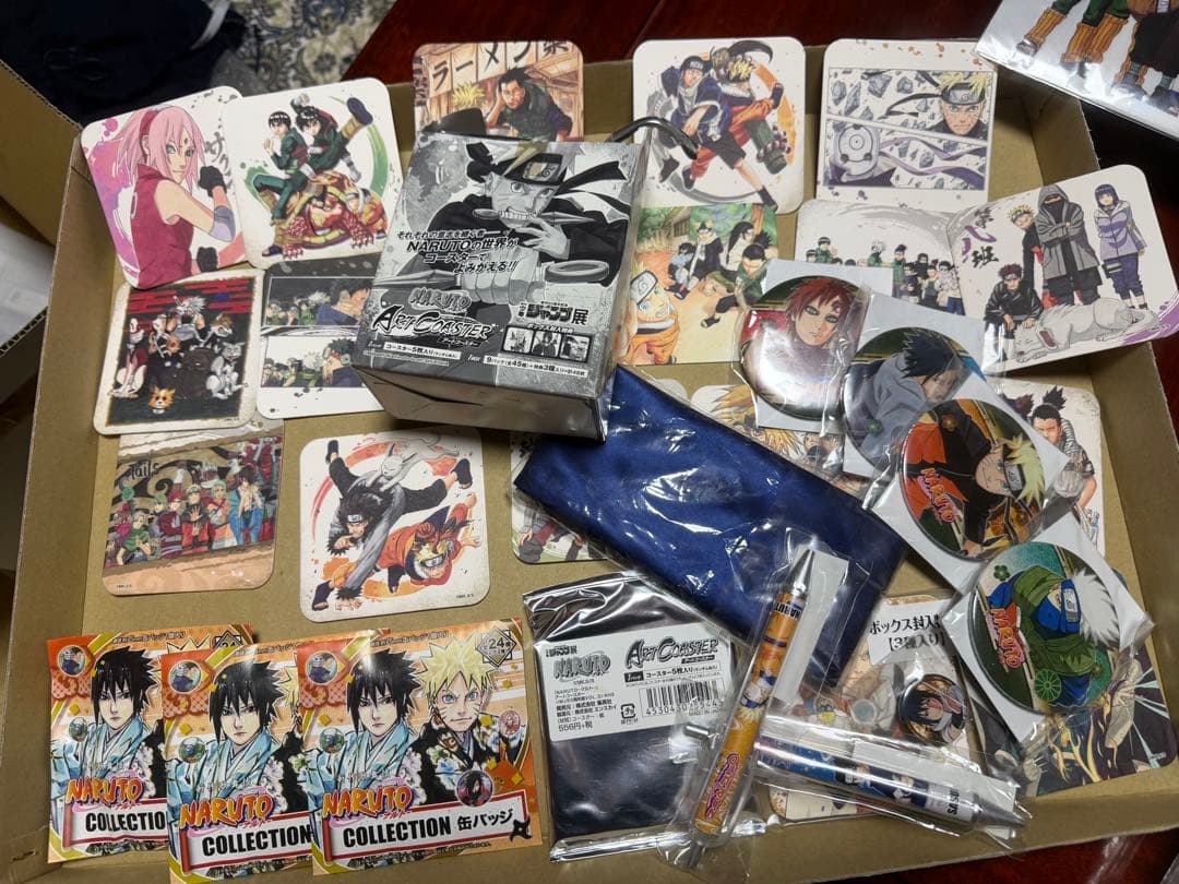 NARUTOジャンプ展50周年記念直筆サインピンズ限定額装付き　グッズ新品未開封