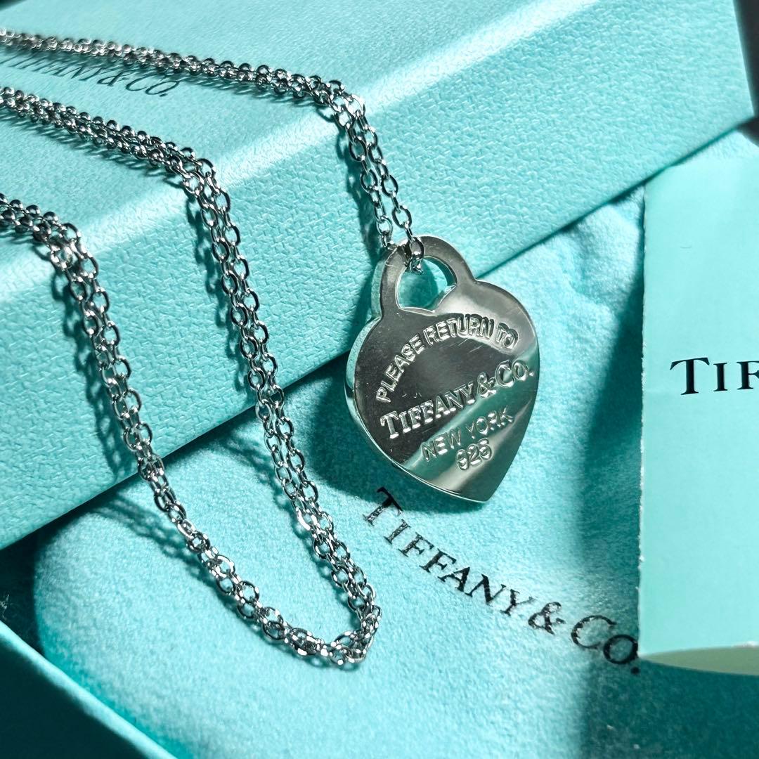 ティファニー　リターントゥ　ハート　ネックレス　ペンダント　Tiffany