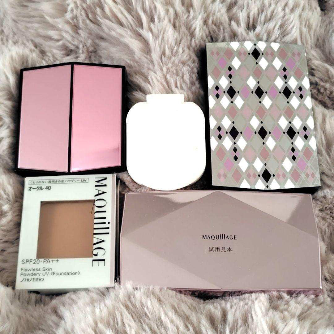 MAQuillAGE 資生堂 まとめ売り ファンデーション チーク アイシャドウ