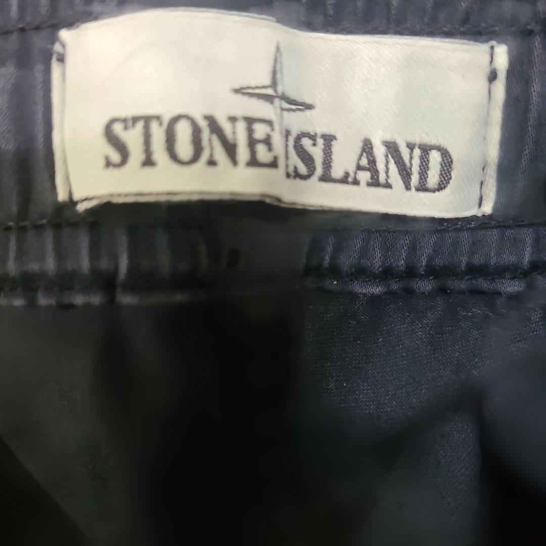 ストーンアイランド stone ブラック w29 カーゴパンツ 黒