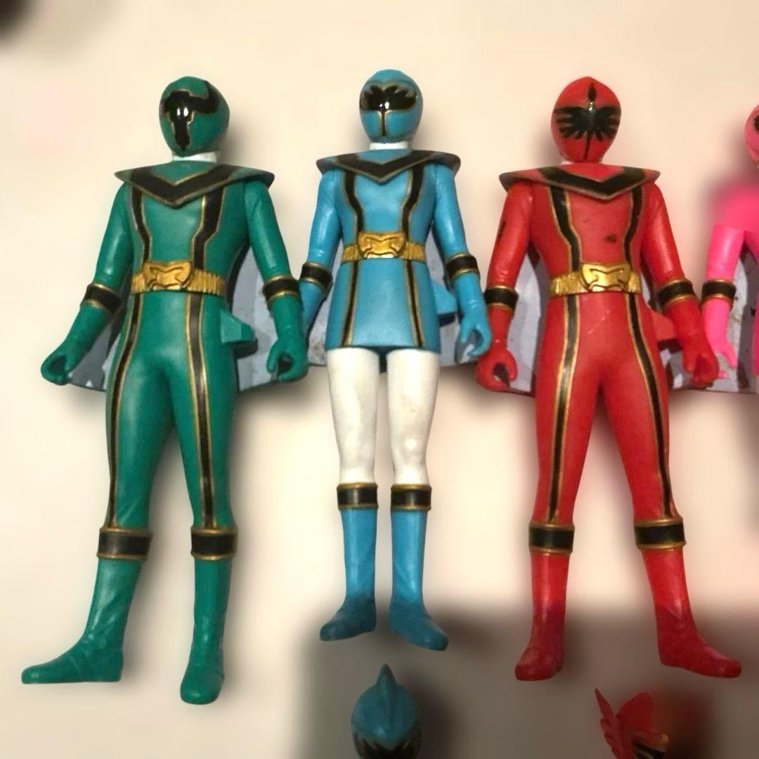 魔法戦隊マジレンジャー　ソフビ　13体セット