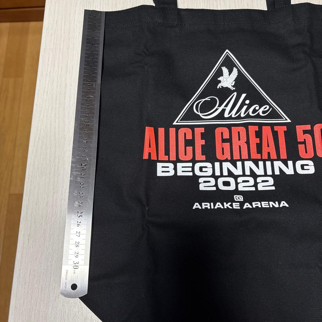 ALICE ライブ2022 有明アリーナ (初回限定盤) トートバッグ付属