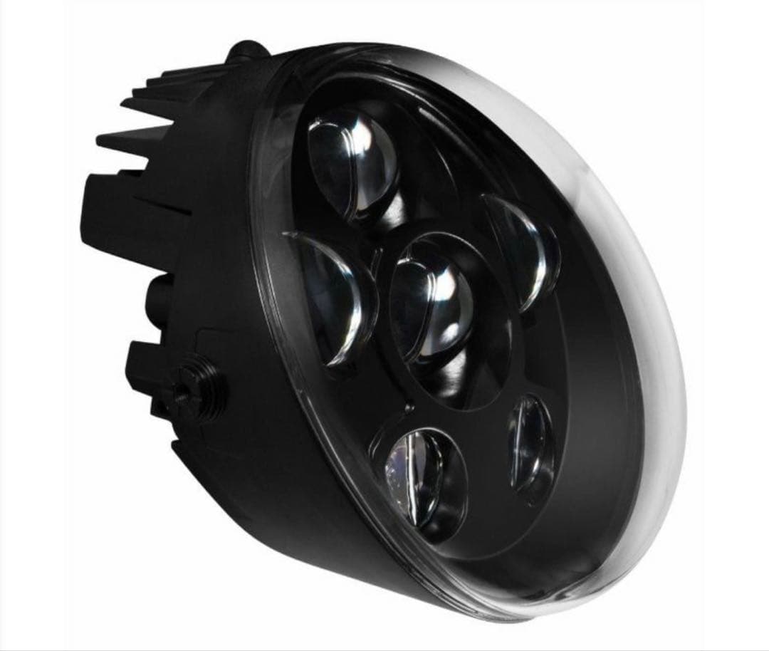 極美品 HOGWORKZ製 ハーレー LED ヘッドライト