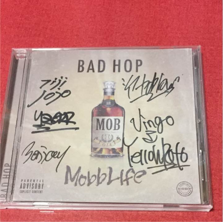 BADHOPサイン入りCD