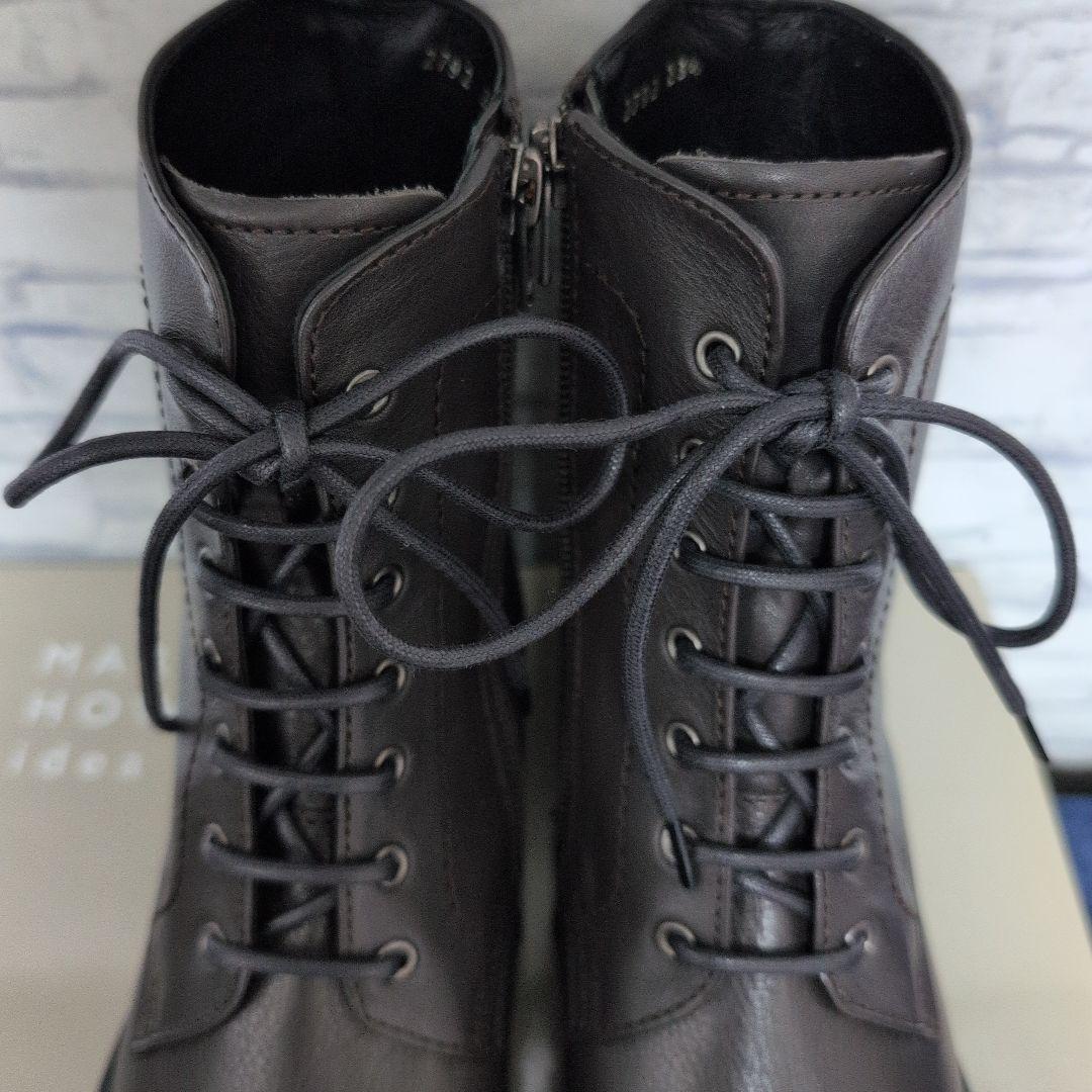 新品　マーガレット・ハウエル アイデア　オックスフォードブーツ