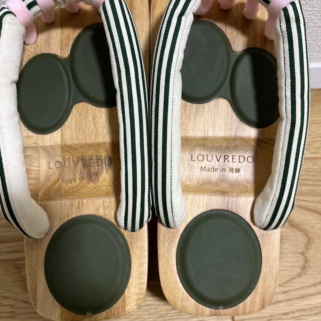 一本歯下駄　LOUVREDO あしゆびひろ　女性用　飛騨