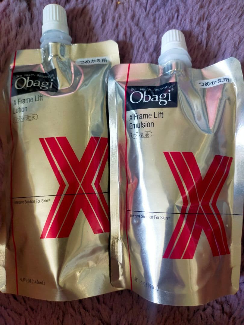 オバジXフレームリフトローションエマルジョン詰め替え