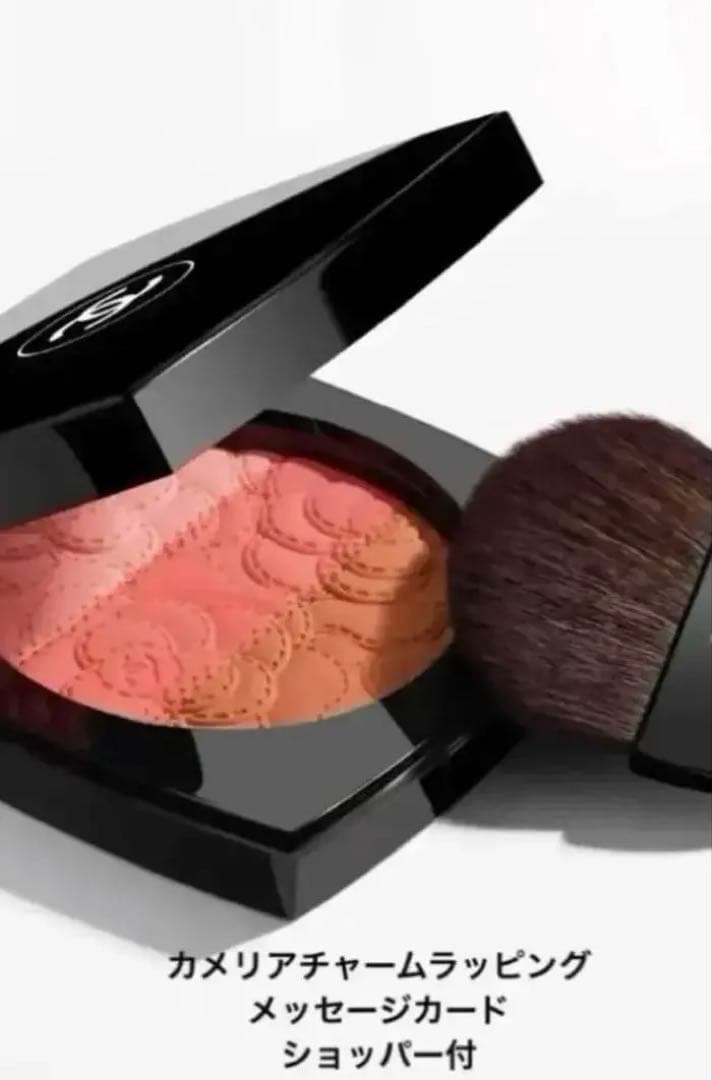 シャネル　カメリア フトゥーラ　パウダー トリオ チークカラー　特別限定完売品