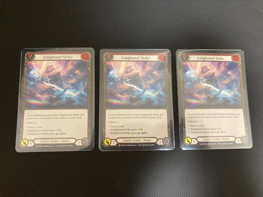 Flesh and blood Enlightened Strike NF 3枚