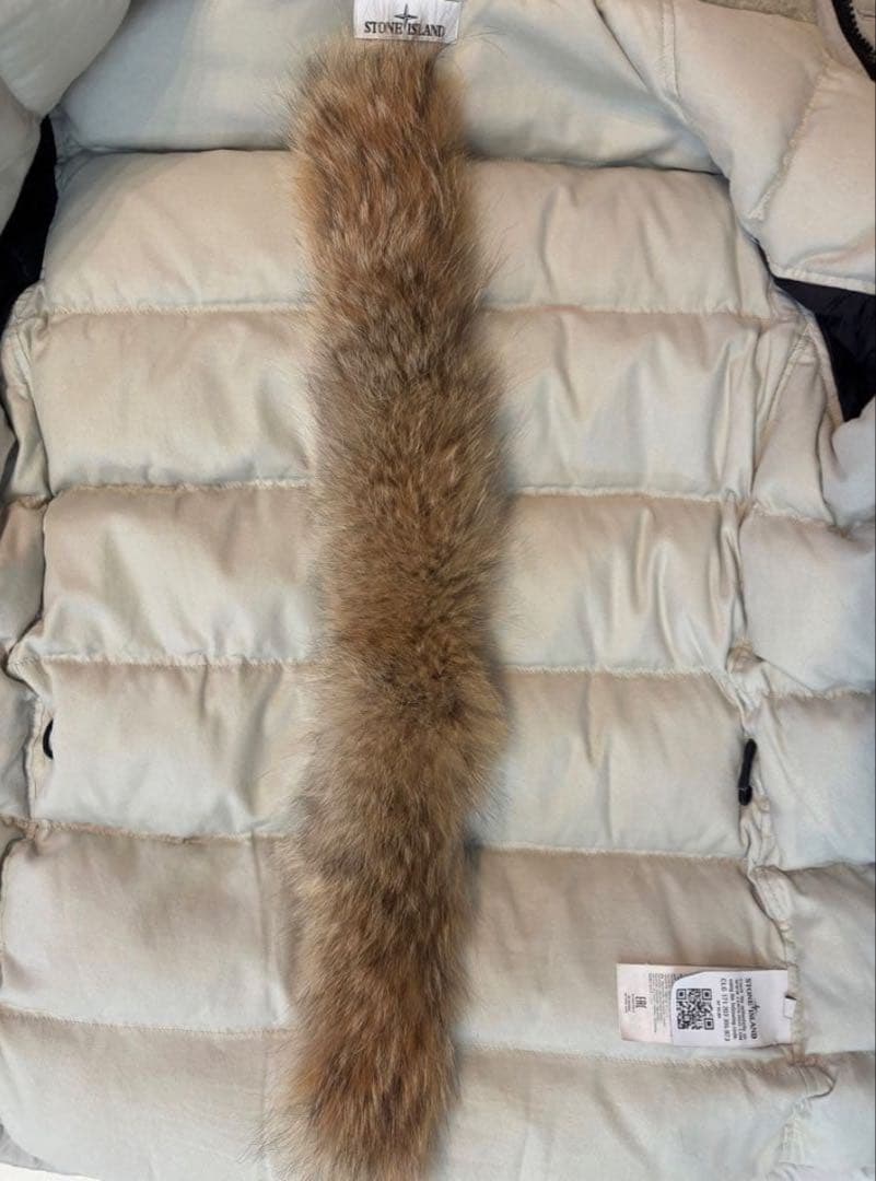 STONE  ファー付き ダウンジャケット XL N-3B