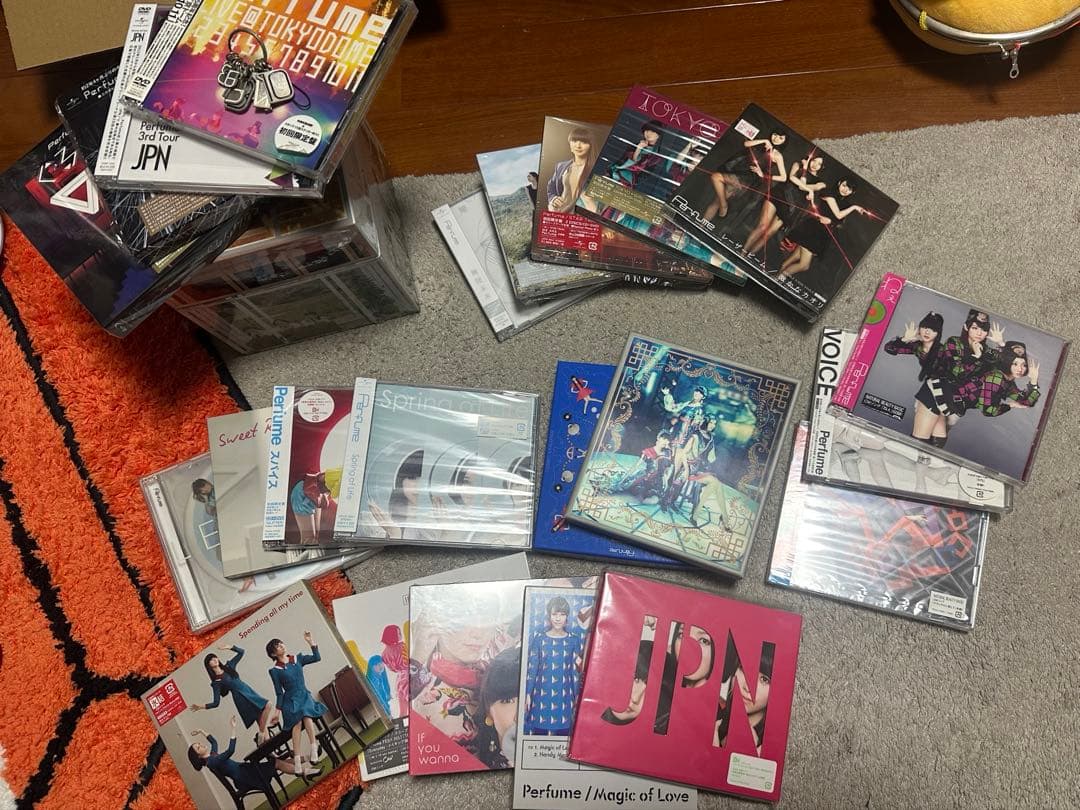 値下げ 美品　付属品完備　Perfume CD まとめ売り　シュリンク付き