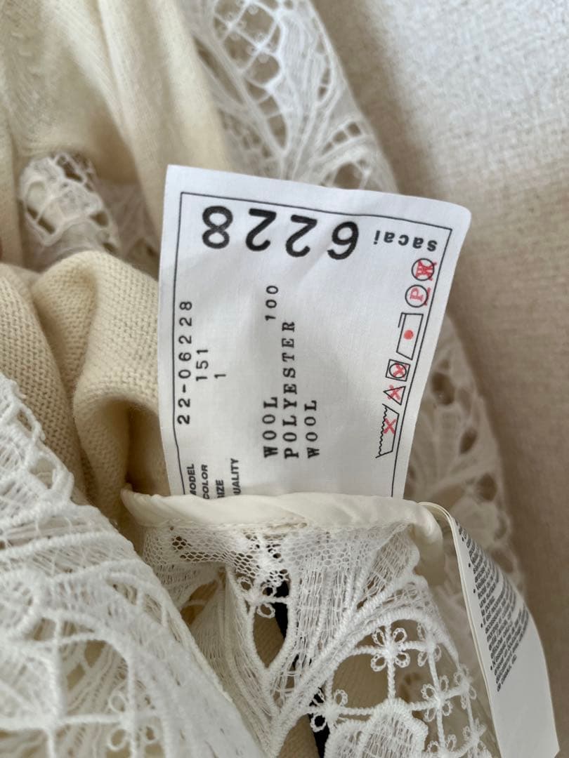 ★sacai 2022年デザインワンピース★即購入OK