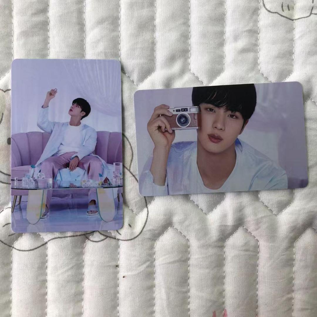 BTS BE 未公開 アルバム ジン ラキドロ トレカ 2枚