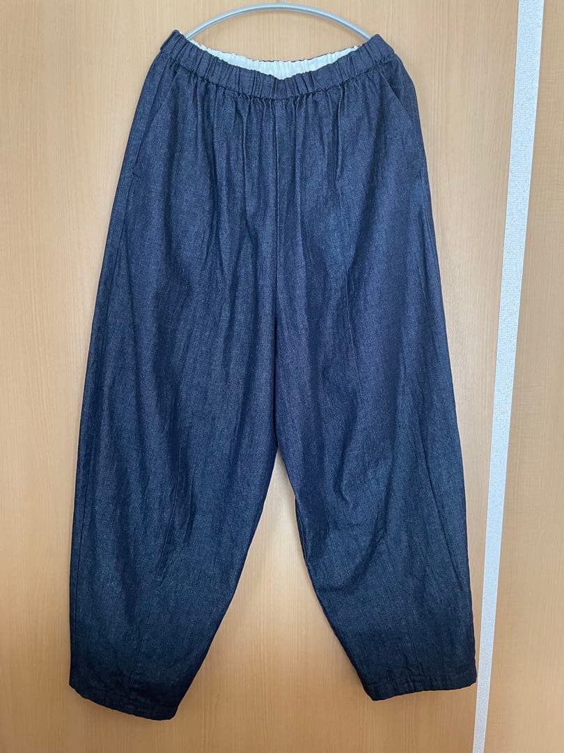 かぐれ　デニムボリュームパンツ