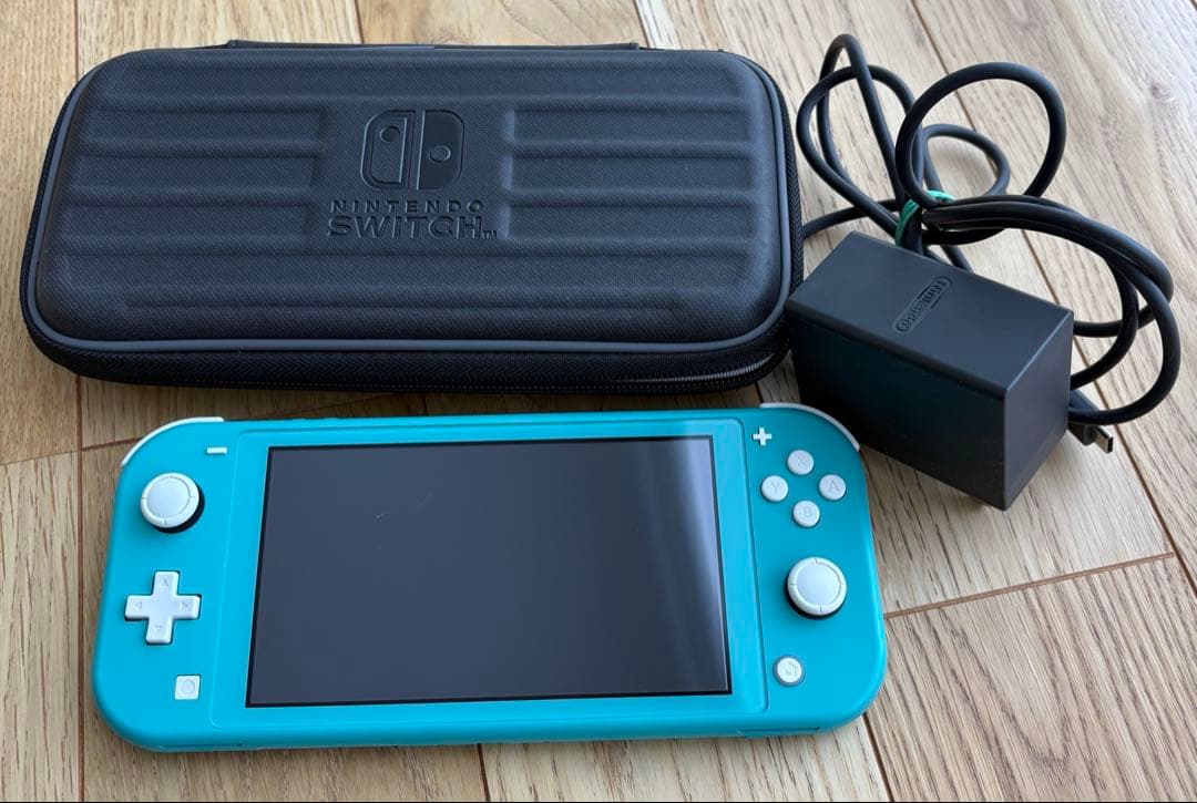 Nintendo Switch Lite 本体 充電器、ケース付き