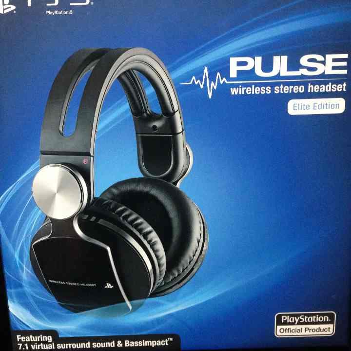 PS3,4対応！SONY純正(PLUS) ワイヤレスヘッドセット