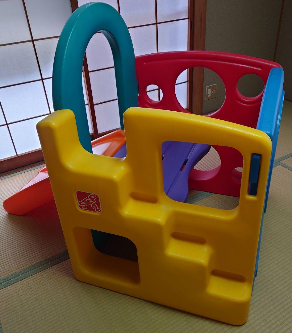 アドベンチャージム　ステップ2　カンガルークライマー　すべり台　大型遊具