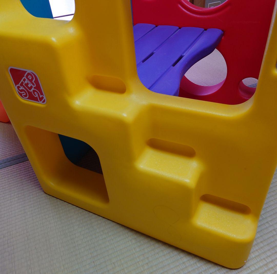 アドベンチャージム　ステップ2　カンガルークライマー　すべり台　大型遊具